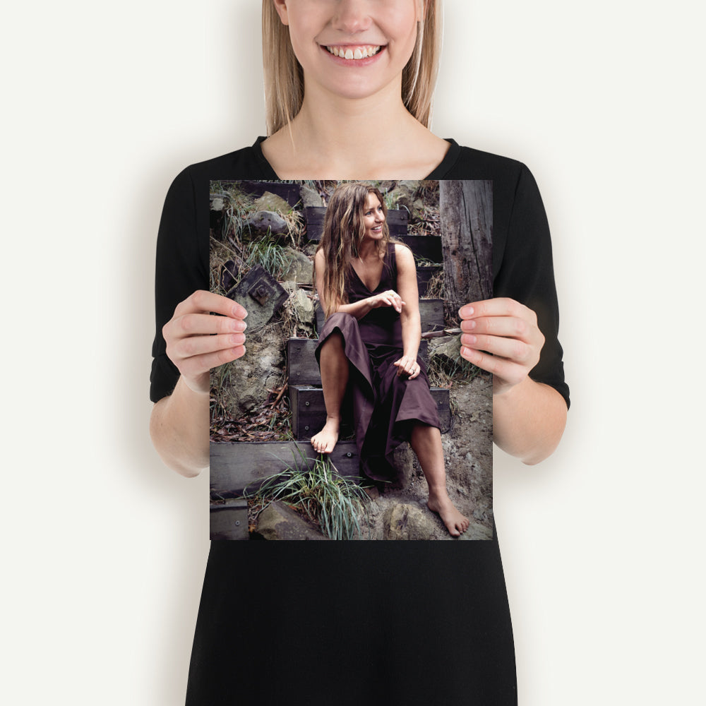 Fyerfly Muddy Footed printed poster - 11x14"