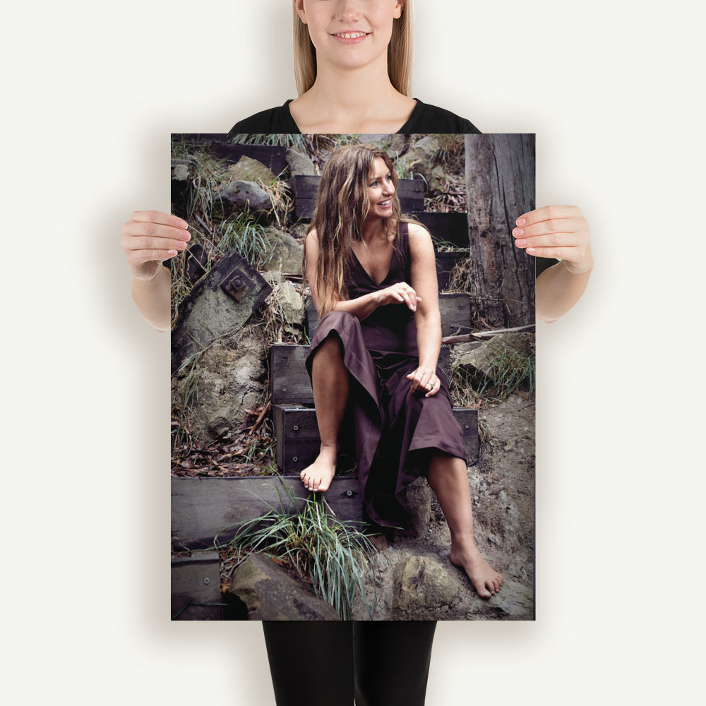 Fyerfly Muddy Footed printed poster - 18x24"