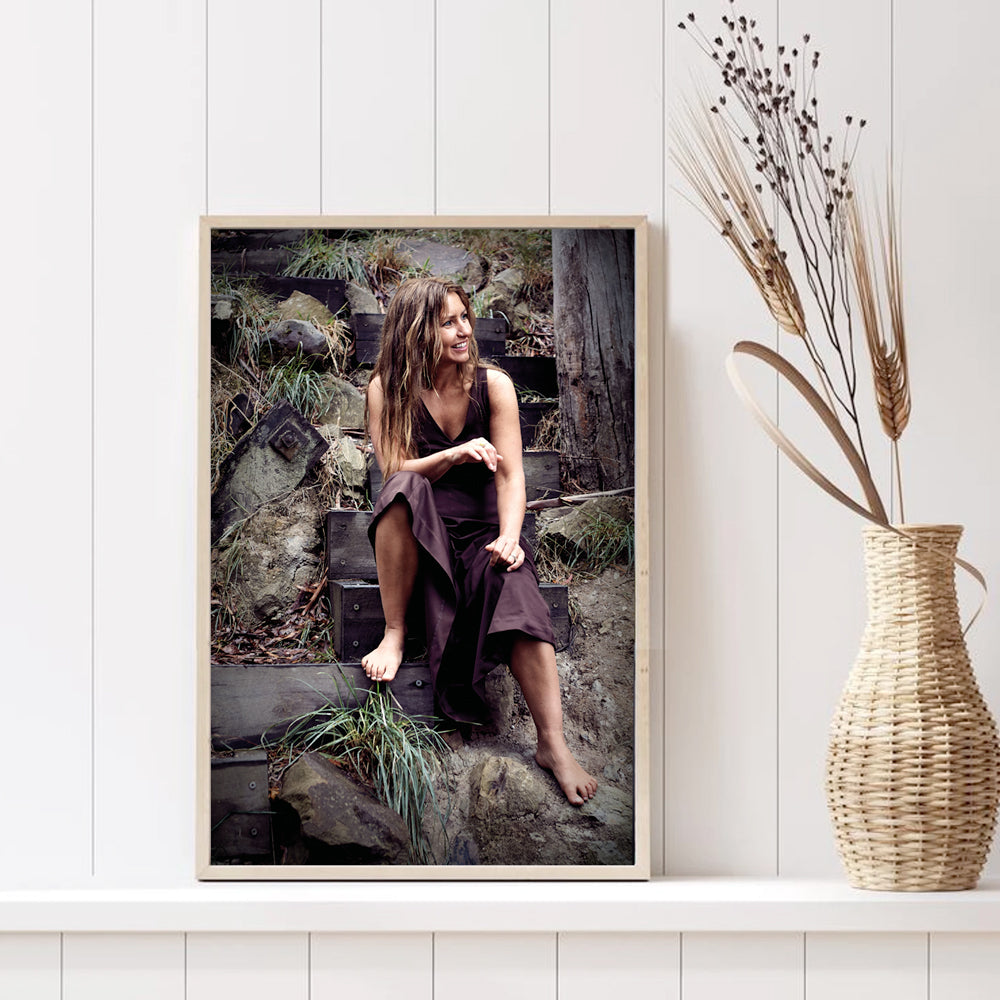 Fyerfly Muddy Footed printed poster